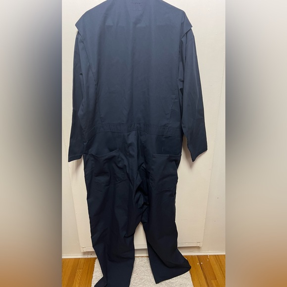 “Liberty” Blue Zipper Front & Snap (2X) Pre-Owned Cover-Alls, Unisex - Picture 2 of 4